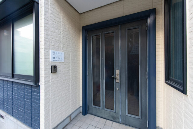 ケアプランセンター・訪問看護ステーション正面玄関